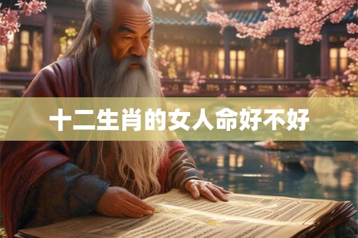 十二生肖的女人命好不好