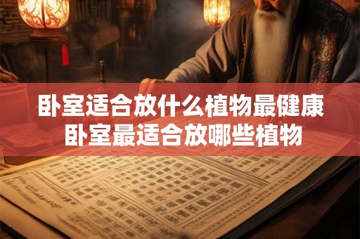 卧室适合放什么植物最健康 卧室最适合放哪些植物