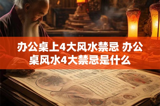 办公桌上4大风水禁忌 办公桌风水4大禁忌是什么
