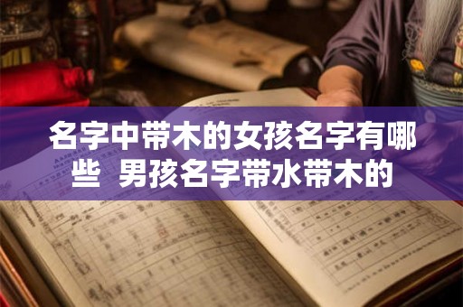 名字中带木的女孩名字有哪些 男孩名字带水带木的 名字中带木的女孩名字有哪些 男孩名字带水带木的