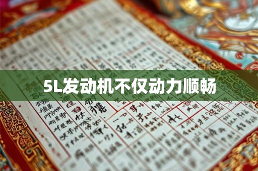 5L发动机不仅动力顺畅