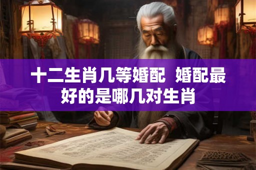 十二生肖几等婚配  婚配最好的是哪几对生肖