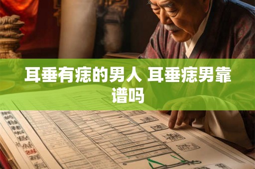耳垂有痣的男人 耳垂痣男靠谱吗
