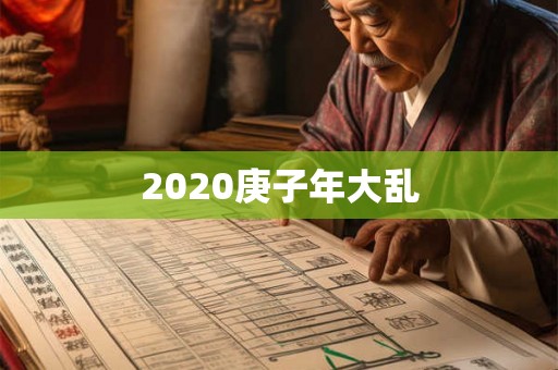 2020庚子年大乱