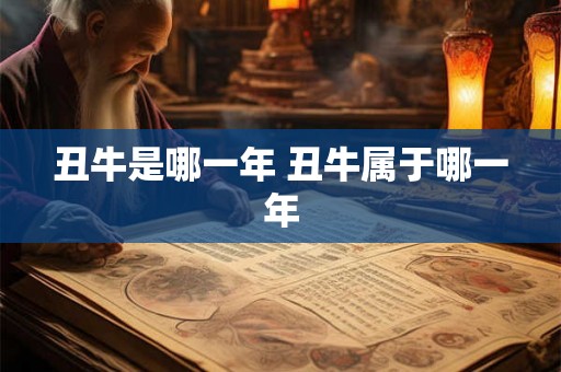 丑牛是哪一年 丑牛属于哪一年 丑牛是哪一年 丑牛属于哪一年