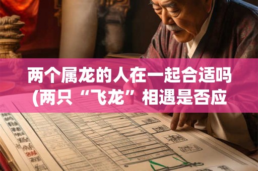两个属龙的人在一起合适吗(两只“飞龙”相遇是否应该牵手?) 两个属龙的人在一起合适吗(两只“飞龙”相遇是否应该牵手?)
