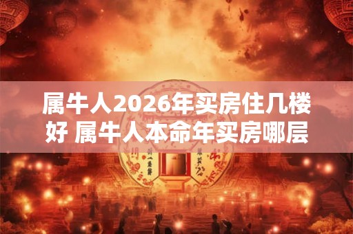 属牛人2026年买房住几楼好 属牛人本命年买房哪层好