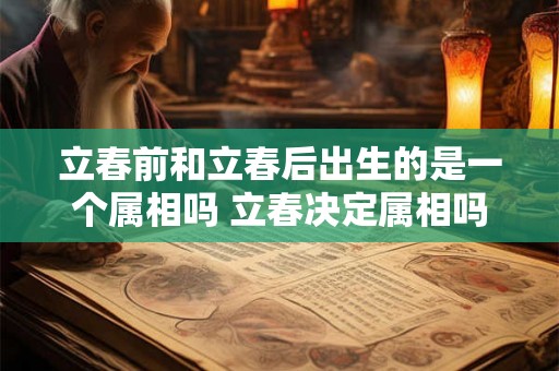 立春前和立春后出生的是一个属相吗 立春决定属相吗