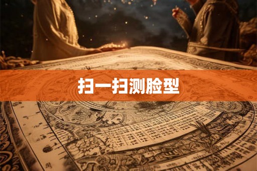 扫一扫测脸型