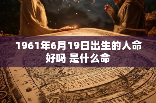 1961年6月19日出生的人命好吗 是什么命 1961年6月19日出生的人命好吗 是什么命