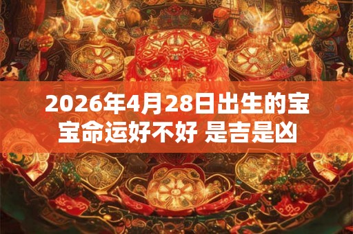 2026年4月28日出生的宝宝命运好不好 是吉是凶 2026年4月28日出生的宝宝命运好不好 是吉是凶