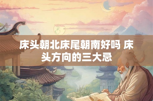 床头朝北床尾朝南好吗 床头方向的三大忌