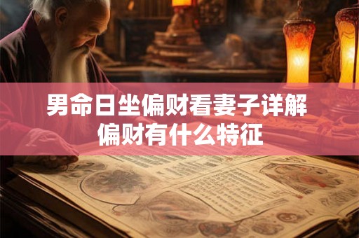 男命日坐偏财看妻子详解 偏财有什么特征