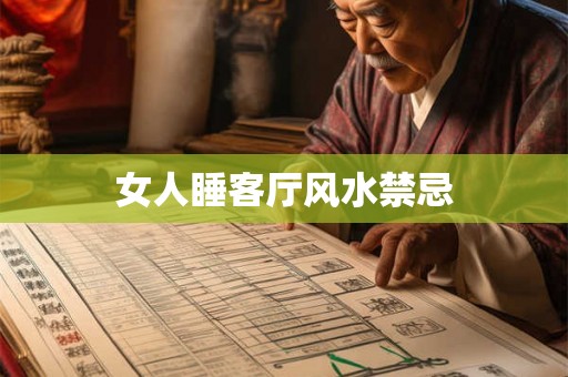 女人睡客厅风水禁忌