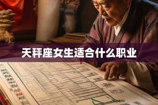 天秤座女生适合什么职业 天秤座女生适合什么职业