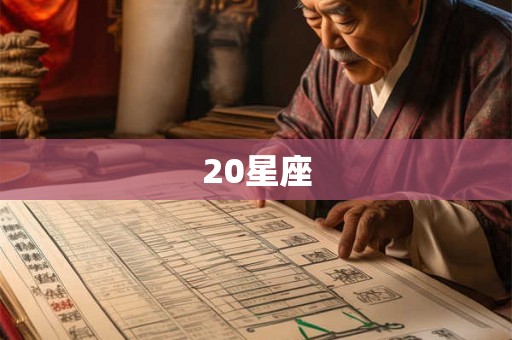 20星座