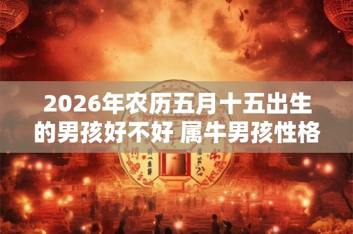 2026年农历五月十五出生的男孩好不好 属牛男孩性格