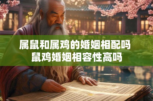 属鼠和属鸡的婚姻相配吗 鼠鸡婚姻相容性高吗