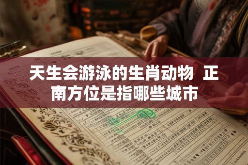 天生会游泳的生肖动物  正南方位是指哪些城市