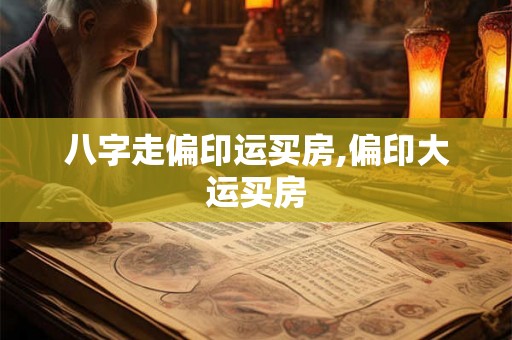 八字走偏印运买房,偏印大运买房