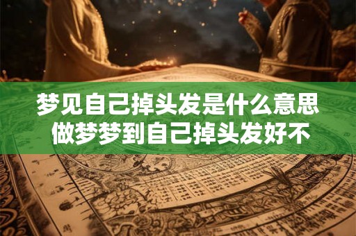 梦见自己掉头发是什么意思 做梦梦到自己掉头发好不好 梦见自己掉头发是什么意思 做梦梦到自己掉头发好不好