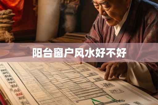 阳台窗户风水好不好