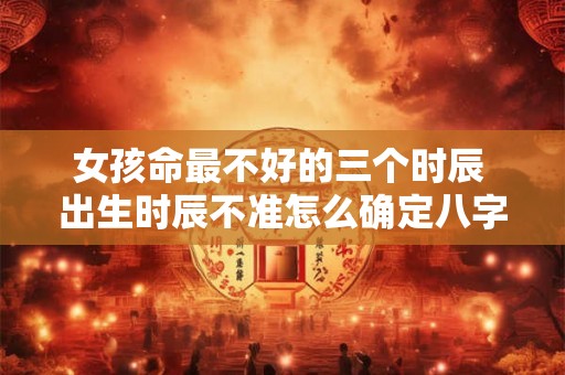 女孩命最不好的三个时辰 出生时辰不准怎么确定八字