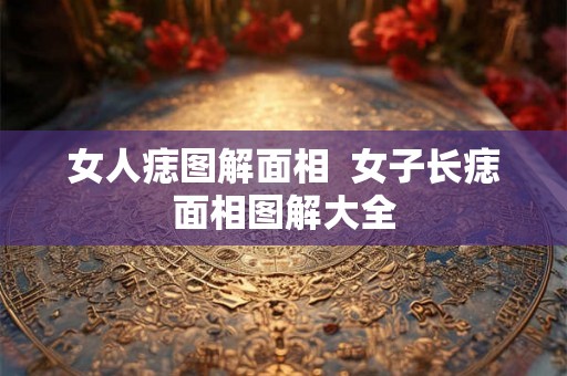 女人痣图解面相 女子长痣面相图解大全 女人痣图解面相 女子长痣面相图解大全
