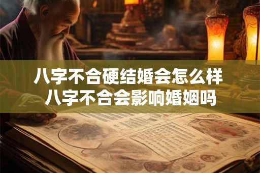 八字不合硬结婚会怎么样 八字不合会影响婚姻吗