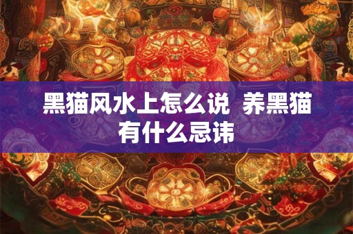 黑猫风水上怎么说  养黑猫有什么忌讳