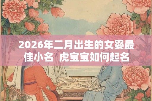 2026年二月出生的女婴最佳小名  虎宝宝如何起名