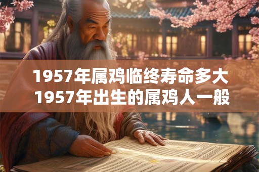 1957年属鸡临终寿命多大 1957年出生的属鸡人一般寿命有多长 1957年属鸡临终寿命多大 1957年出生的属鸡人一般寿命有多长