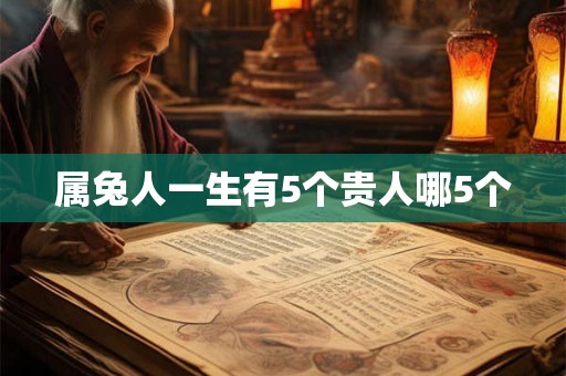 属兔人一生有5个贵人哪5个 属兔人一生有5个贵人哪5个