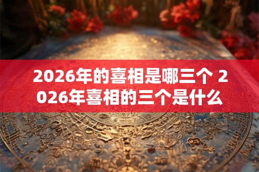 2026年的喜相是哪三个 2026年喜相的三个是什么 2026年的喜相是哪三个 2026年喜相的三个是什么
