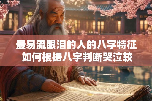 最易流眼泪的人的八字特征 如何根据八字判断哭泣较容易的人