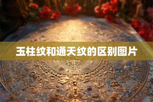 玉柱纹和通天纹的区别图片