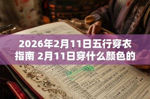2026年2月11日五行穿衣指南 2月11日穿什么颜色的衣服