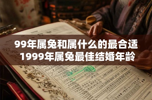 99年属兔和属什么的最合适 1999年属兔最佳结婚年龄是多少