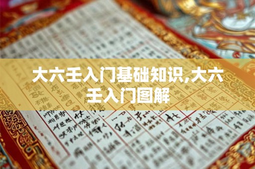 大六壬入门基础知识,大六壬入门图解