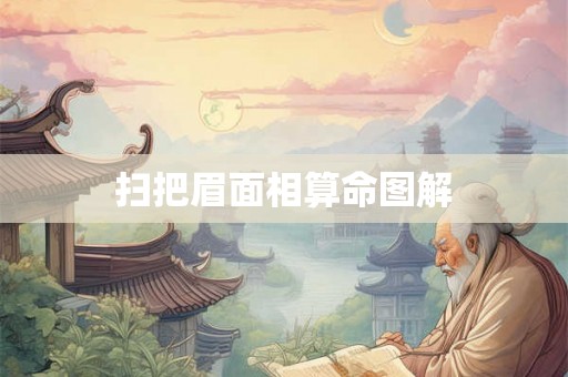 扫把眉面相算命图解 扫把眉面相算命图解