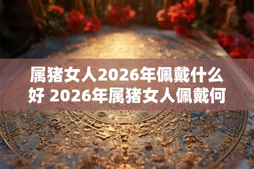 属猪女人2026年佩戴什么好 2026年属猪女人佩戴何物