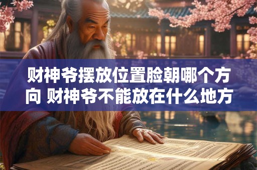 财神爷摆放位置脸朝哪个方向 财神爷不能放在什么地方