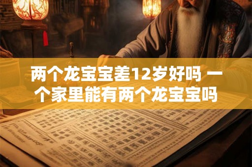 两个龙宝宝差12岁好吗 一个家里能有两个龙宝宝吗