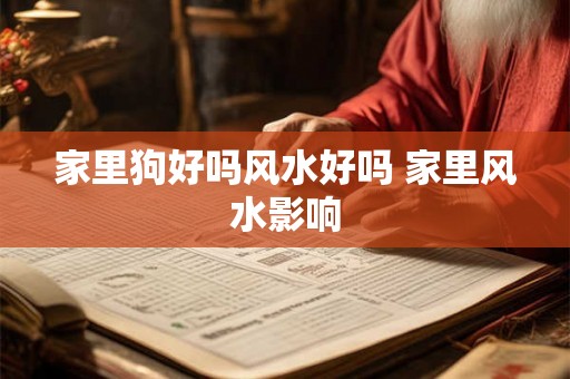 家里狗好吗风水好吗 家里风水影响