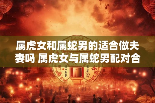 属虎女和属蛇男的适合做夫妻吗 属虎女与属蛇男配对合适吗