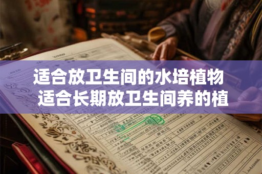 适合放卫生间的水培植物  适合长期放卫生间养的植物