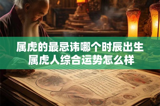 属虎的最忌讳哪个时辰出生 属虎人综合运势怎么样
