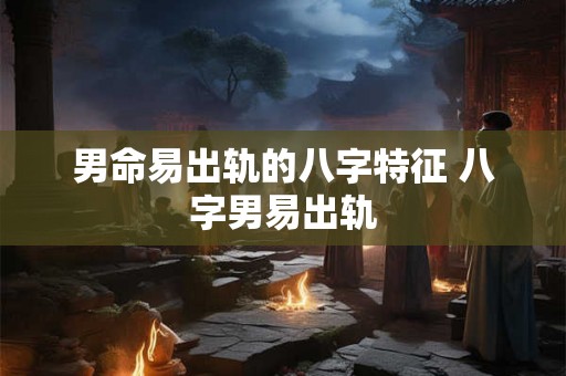 男命易出轨的八字特征 八字男易出轨