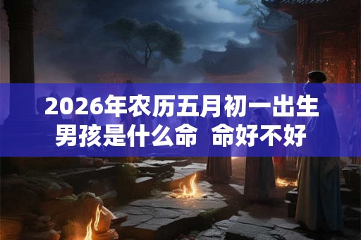 2026年农历五月初一出生男孩是什么命 命好不好 2026年农历五月初一出生男孩是什么命 命好不好
