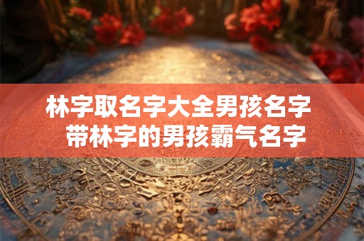 林字取名字大全男孩名字  带林字的男孩霸气名字